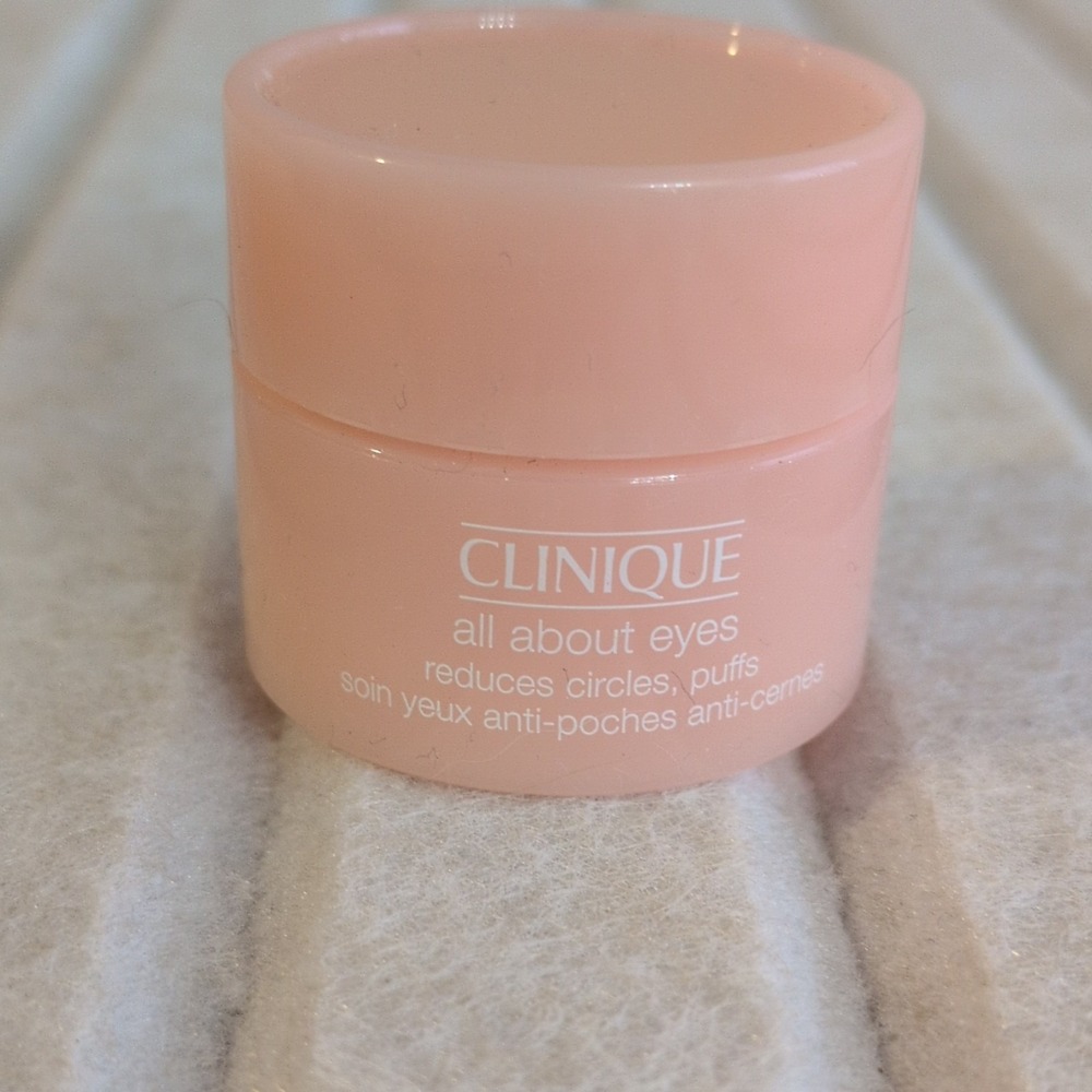 Clinique All About Eyes Depuffing Under Eye Pink 871 Dark Circles Puffiness